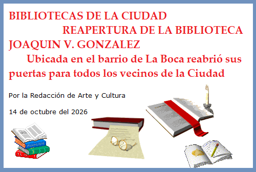 BIBLIOTECA JOAQUIN V GONZALEZ